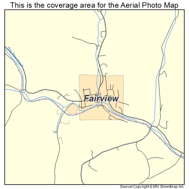 Fairview, WV location map 