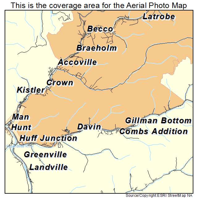 Mallory, WV location map 