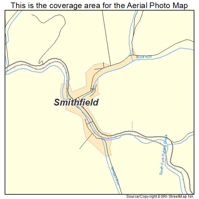 Smithfield, WV location map 