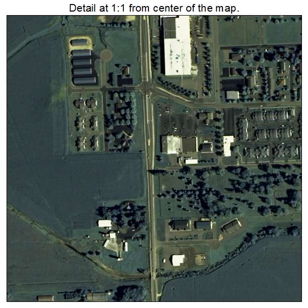 Baldwin, Wisconsin aerial imagery detail