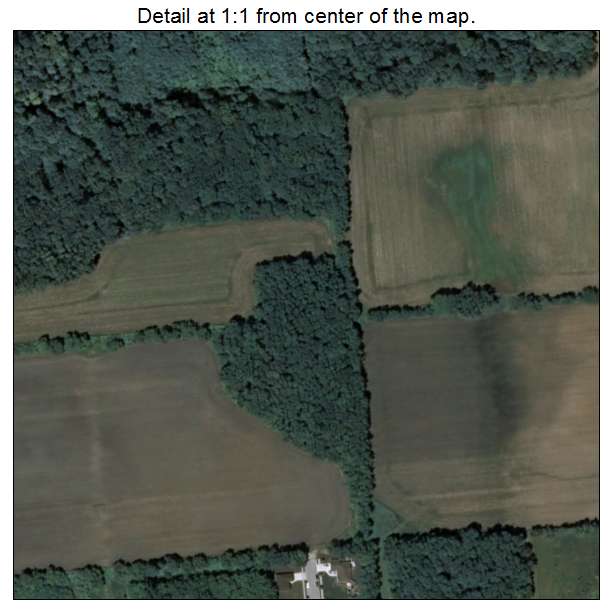 Belgium, Wisconsin aerial imagery detail