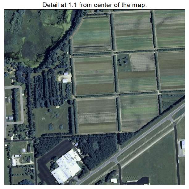 Boscobel, Wisconsin aerial imagery detail