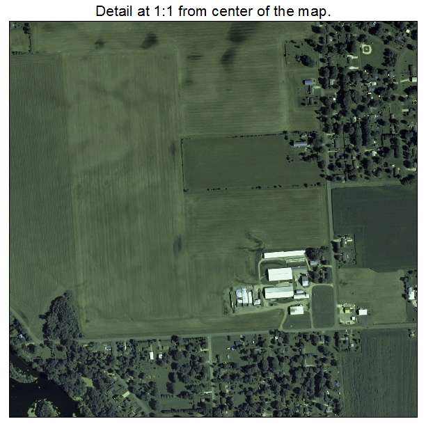 Brice Prairie, Wisconsin aerial imagery detail