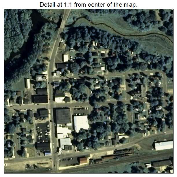Colfax, Wisconsin aerial imagery detail