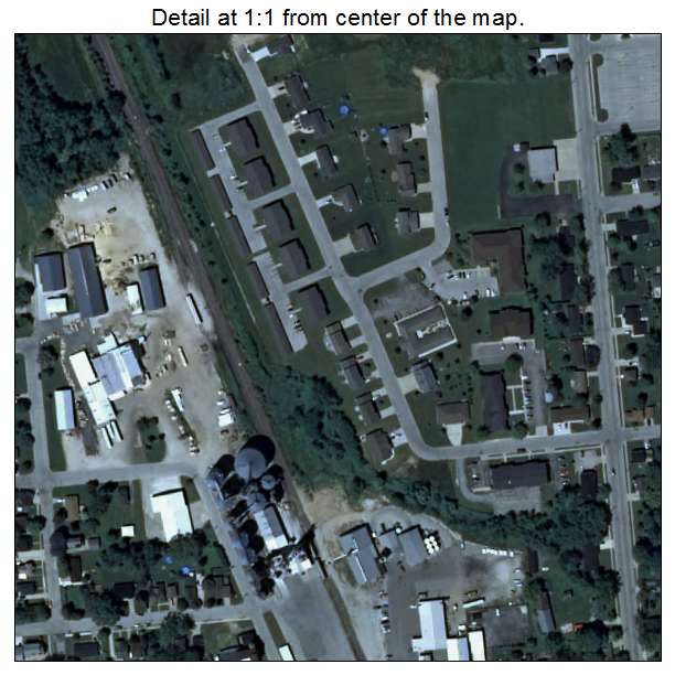 Denmark, Wisconsin aerial imagery detail