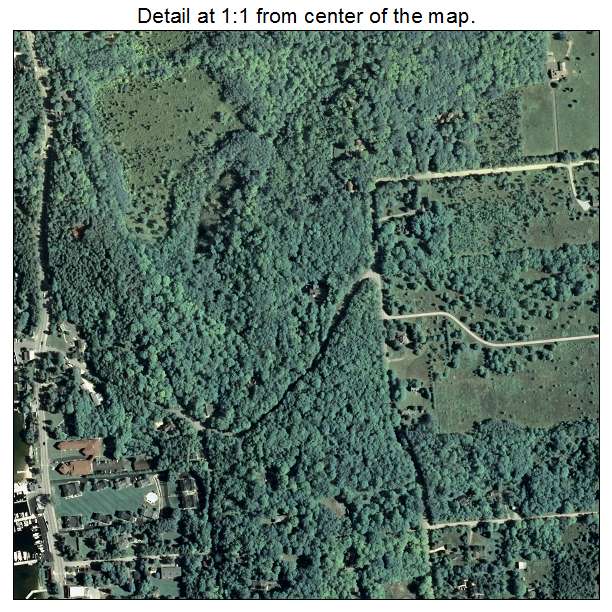 Ephraim, Wisconsin aerial imagery detail