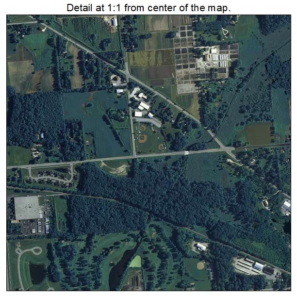 Germantown, Wisconsin aerial imagery detail