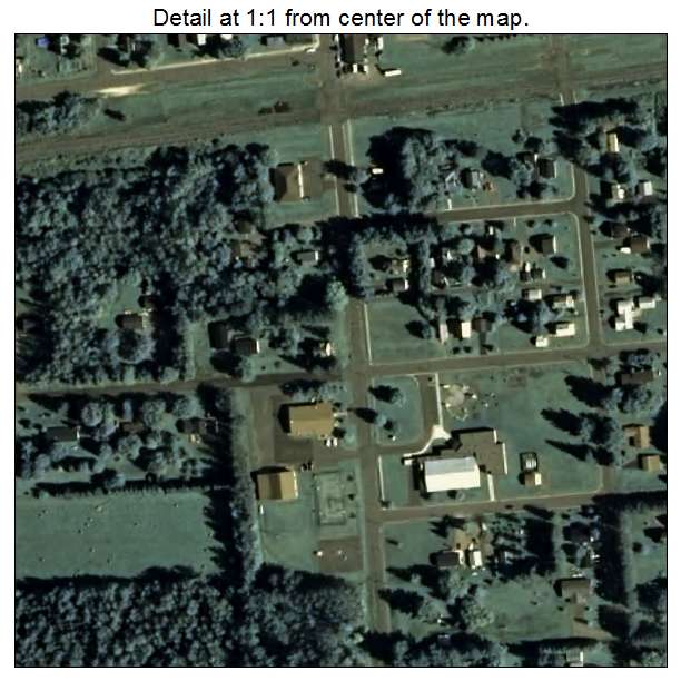 Hawkins, Wisconsin aerial imagery detail