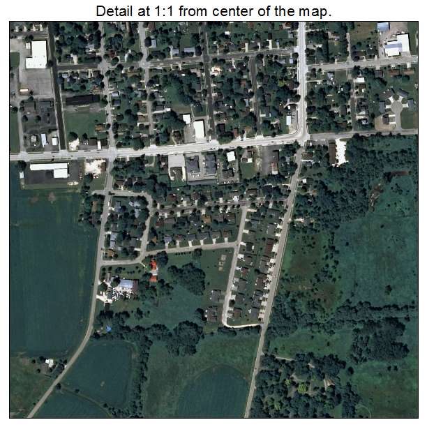 Aerial Photography Map of Horicon, WI Wisconsin