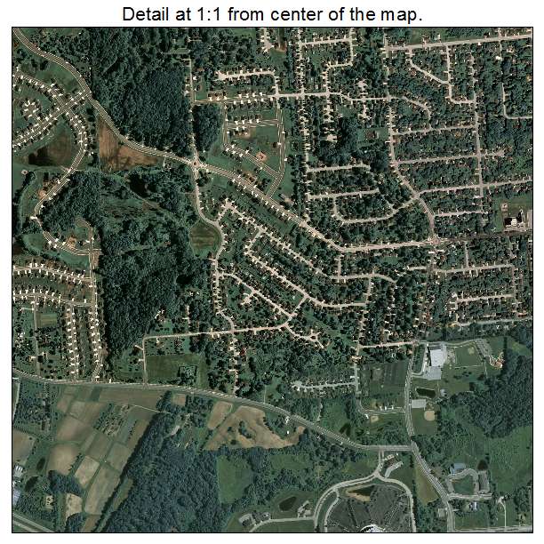 Howard, Wisconsin aerial imagery detail
