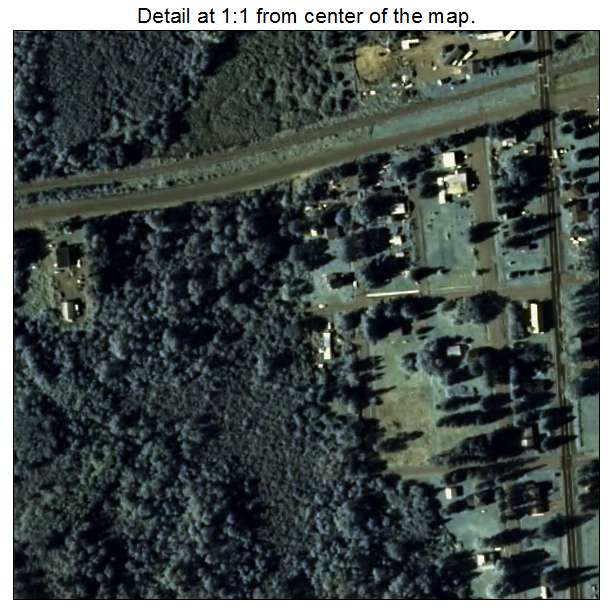 Ingram, Wisconsin aerial imagery detail