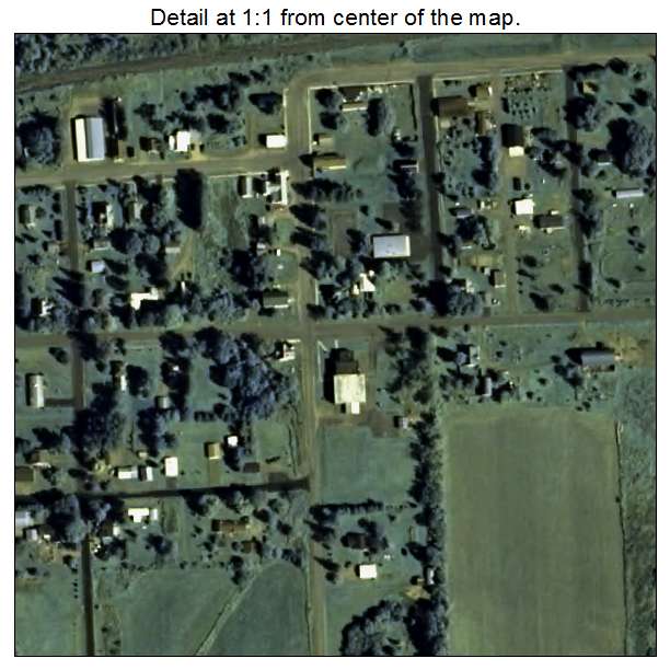 Kennan, Wisconsin aerial imagery detail