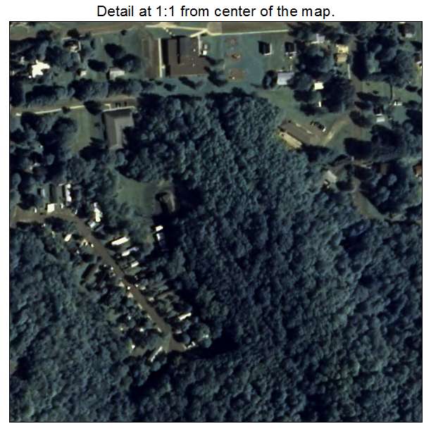 Knapp, Wisconsin aerial imagery detail