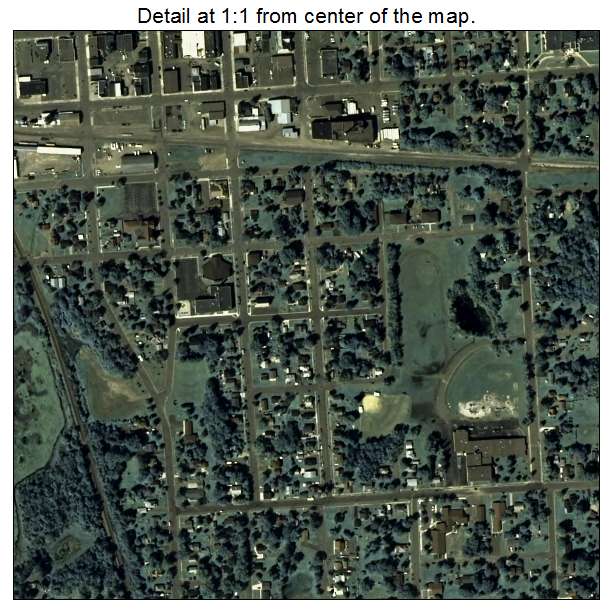 Ladysmith, Wisconsin aerial imagery detail