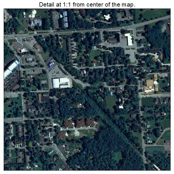 Lake Geneva, Wisconsin aerial imagery detail