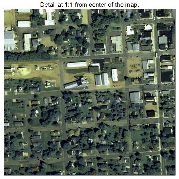 Marathon City, Wisconsin aerial imagery detail