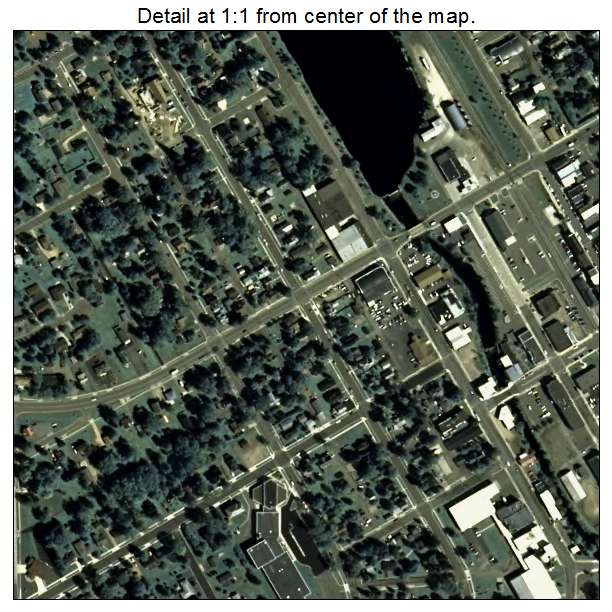 Medford, Wisconsin aerial imagery detail