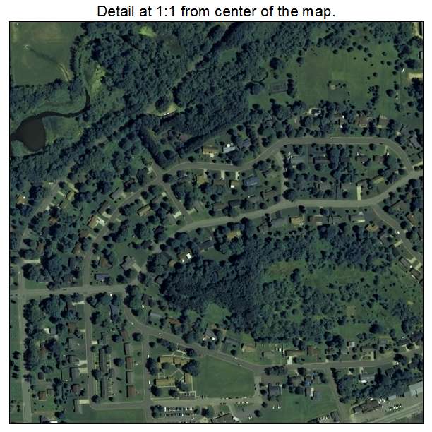 Mondovi, Wisconsin aerial imagery detail