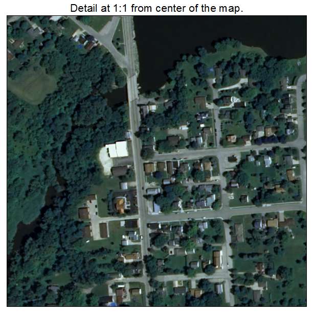 Neosho, Wisconsin aerial imagery detail