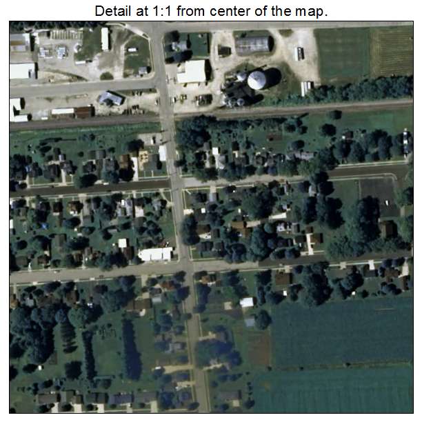 Randolph, Wisconsin aerial imagery detail