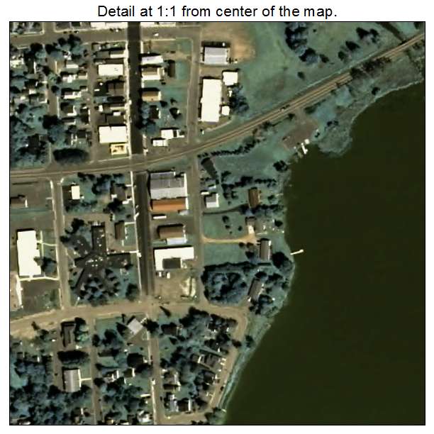 Rib Lake, Wisconsin aerial imagery detail