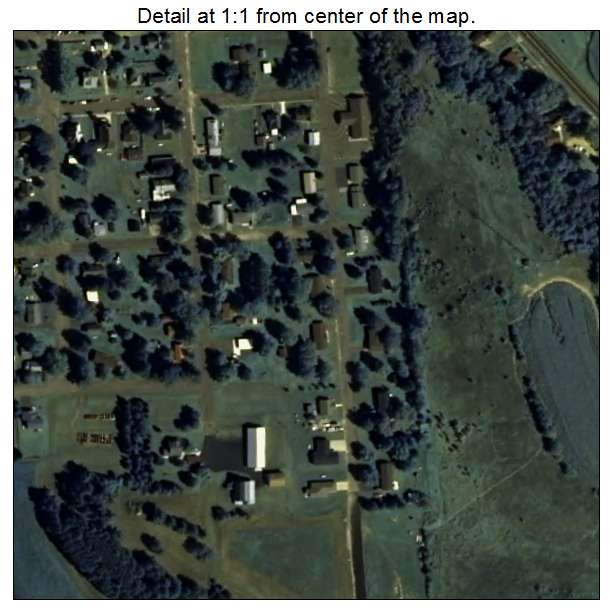 Ridgeland, Wisconsin aerial imagery detail