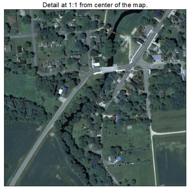 Rockdale, Wisconsin aerial imagery detail