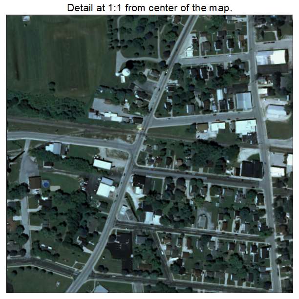 Valders, Wisconsin aerial imagery detail