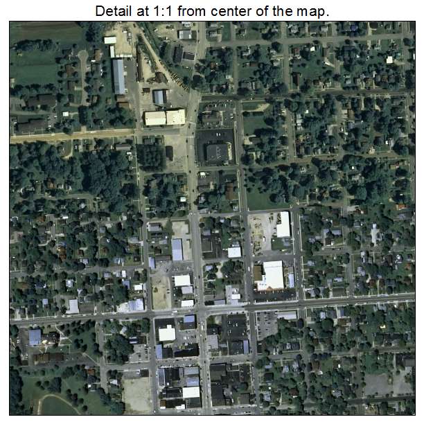 Viroqua, Wisconsin aerial imagery detail