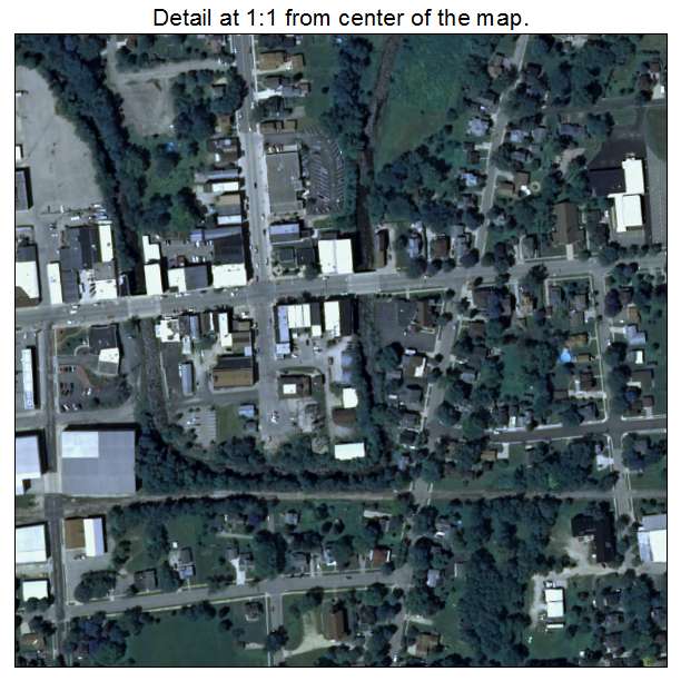 Waterloo, Wisconsin aerial imagery detail