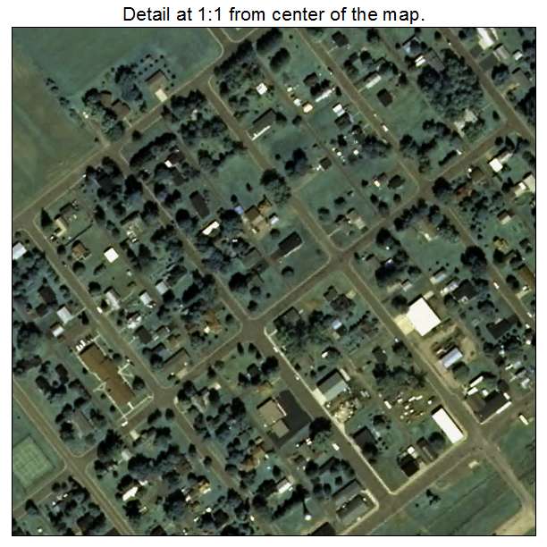 Weyerhaeuser, Wisconsin aerial imagery detail