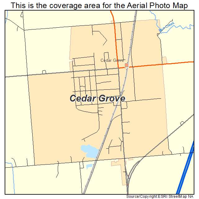 Cedar Grove, WI location map 