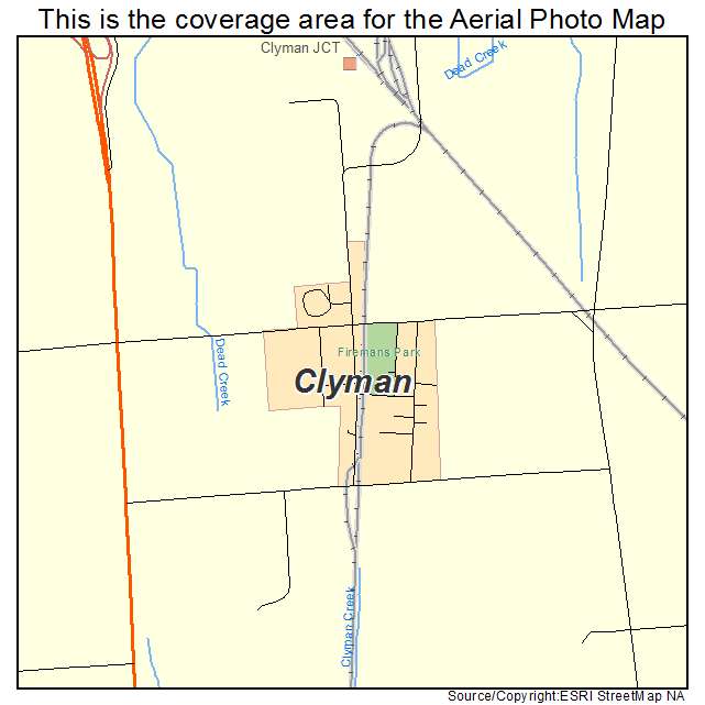 Clyman, WI location map 