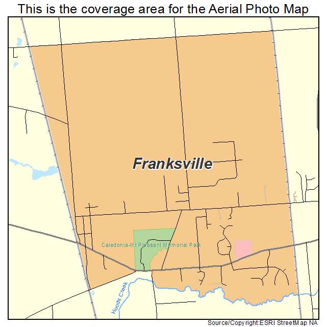 Franksville, WI location map 