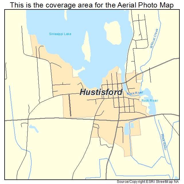 Hustisford, WI location map 