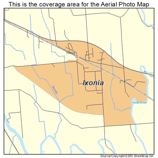 Ixonia, WI location map 
