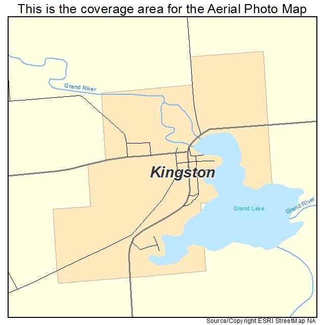 Kingston, WI location map 