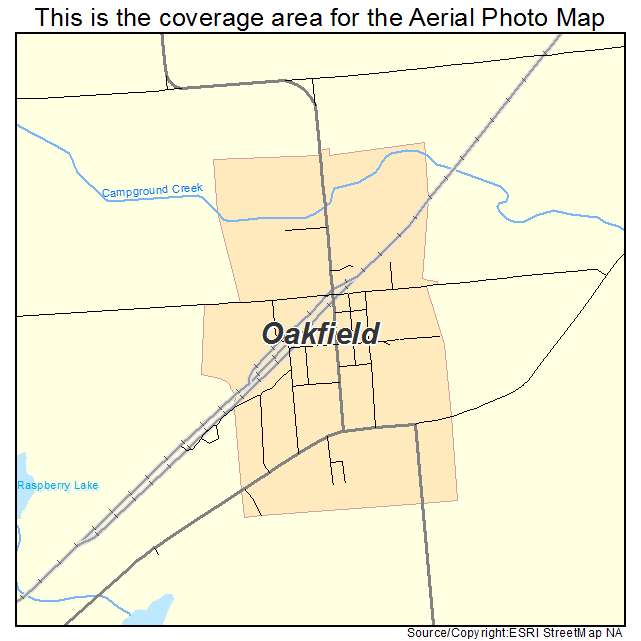 Oakfield, WI location map 