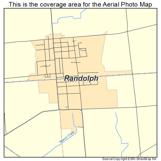 Randolph, WI location map 
