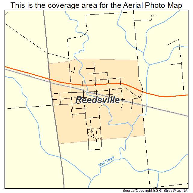 Reedsville, WI location map 