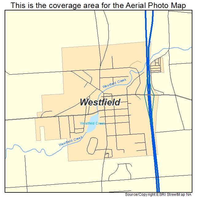 Westfield, WI location map 
