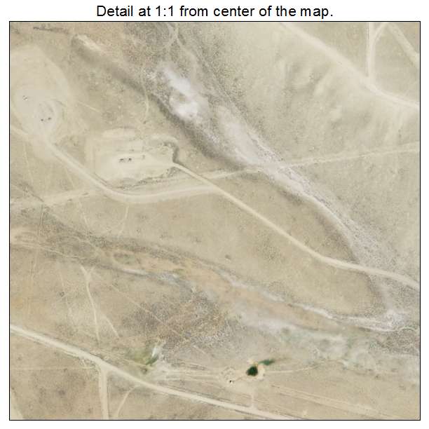 Calpet, Wyoming aerial imagery detail