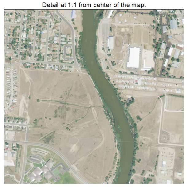 Douglas, Wyoming aerial imagery detail