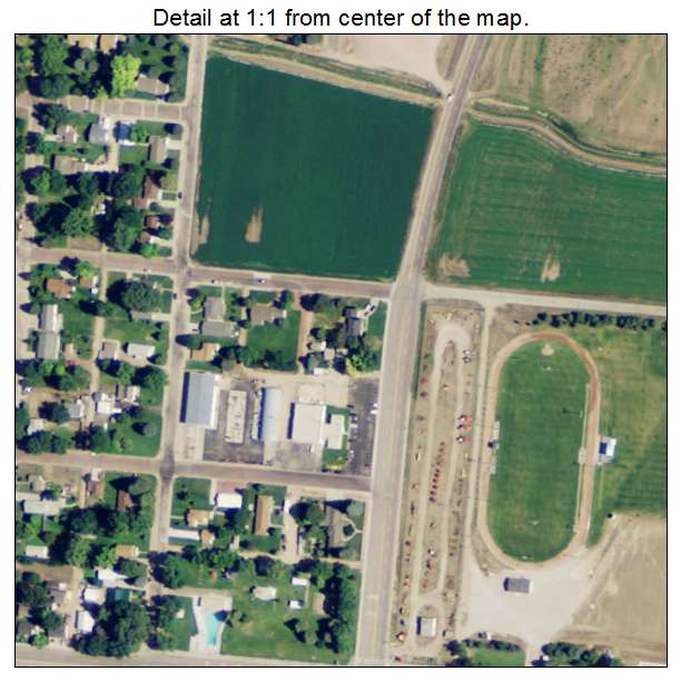 Lingle, Wyoming aerial imagery detail