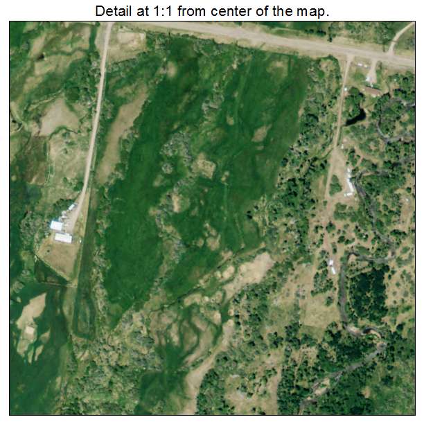 Robertson, Wyoming aerial imagery detail