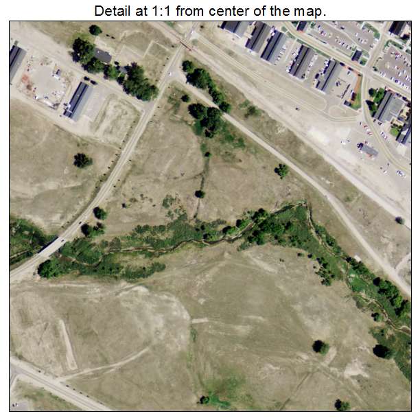 Warren AFB, Wyoming aerial imagery detail