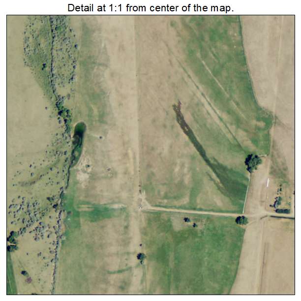 Westview Circle, Wyoming aerial imagery detail