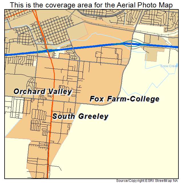 Fox Farm College, WY location map 