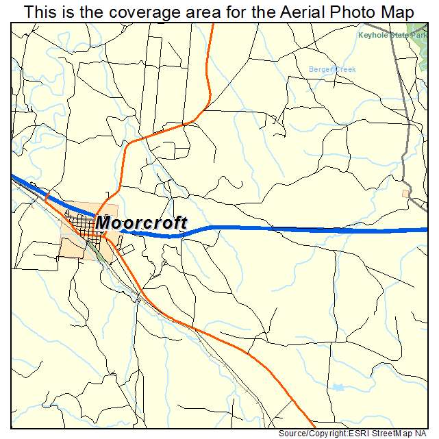 Moorcroft, WY location map 