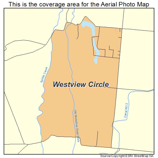 Westview Circle, WY location map 